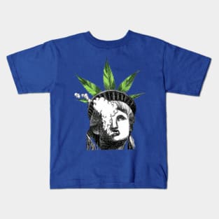 Marijuana America Kids T-Shirt